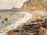 Claude Monet Etretat painting